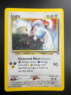 Lugia - 9/111 - Pokemon Neo Genesis Unlimited Holo Rare Card WOTC NM - Image 1