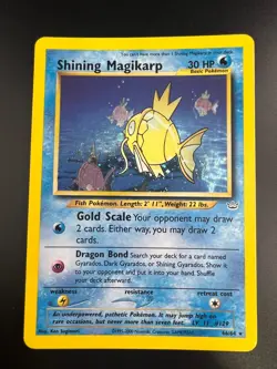 Shining Magikarp - 66/64 - Pokemon Neo Revelation Unlimited Holo Rare Card LP - Image 1