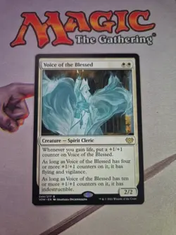 Voice Of The Blessed - Mtg Innistrad Crimson vow - Image 1