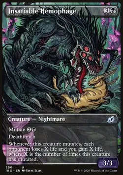MTG Insatiable Hemophage (290/403) Ikoria Lair of Behemoths LP - Image 1