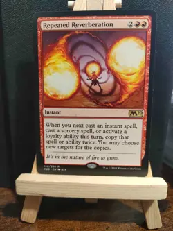Repeated Reverberation - Magic 2020 (M20) - Rare - NM (see pics) MTG - Image 1