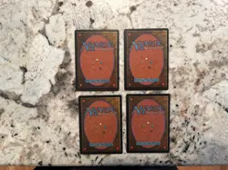 Mtg Fbb Unstable Mutation x4 - Magic the Gathering Fbb Foreign Black Border EX - Image 2