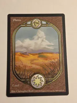 Plains UNGLUED X1 MTG Full Art Basic Land - Image 1