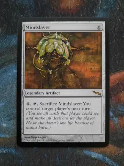 MTG Magic the Gathering - Mindslaver - Mirrodin - Ex - Image 1