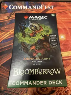 Bloomburrow Commander Deck Animated Army MTG Brand New Sealed Magic Gathering - Image 1