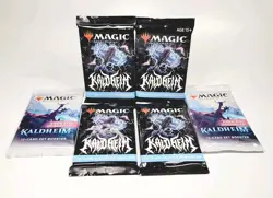 6x Kaldheim Collector & Set Booster Pack Magic The Gathering New Sealed NIP - Image 1