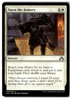MTG Open the Armory - Shadows over Innistrad Heavily Played English - Image 1