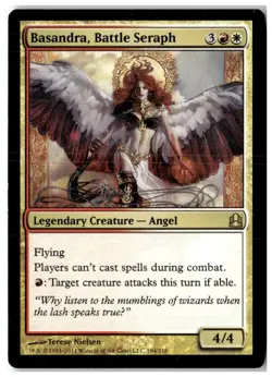 MTG Basandra, Battle Seraph - Commander Moderately Played English - Image 1