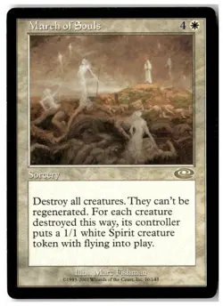 MTG March of Souls - Planeshift Moderately Played English - Image 1