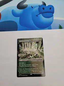 MTG - Hushwood Verge (Borderless) DSK Regular Rare #0332 - Image 2