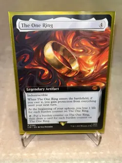 The One Ring (Extended Art) M 0380 MTG Universes Beyond: the Lord of the Rings - Image 1