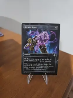 Arcane Signet #104 Borderless the Lost Caverns of Ixalan MTG - Image 1