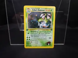 Pokemon Erika's Venusaur-Gym Challenge Holo Rare 1st edition 4/132 LP - Image 1