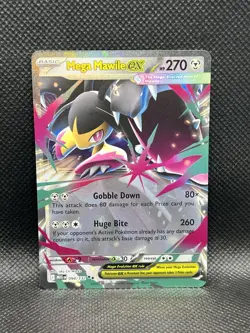 Mega Mawile ex 094/132 DOUBLE RARE HOLO Mega Evolution Me01 Pokemon English Foil - Image 3