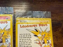 Sealed Set of 3 Pokemon Movie Promo Legendary Birds Moltres Zapdos Articuno - Image 4