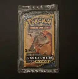 Sealed Pokemon Sun & Moon Unbroken Bonds Dollar General Packs (2 per order) - Image 1