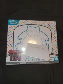 Pokemon TCG Scarlet & Violet 151 Elite Trainer Box -Factory Sealed!!! 820650853159 - Image 1