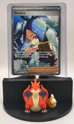 2023 Pokemon TCG Paldea Evolved Dendra SIR 266/193 Special Illustration Rare NM - Image 1