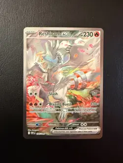 2025 Pokemon Reshiram ex 166/086 White Flare SIR - Pack Fresh - Image 1