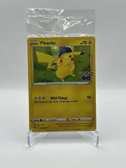Pokemon SEALED Pikachu 028/078 Pokemon Go Holofoil Promo!! - Image 1