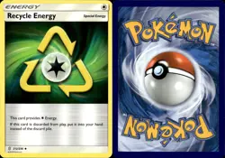 Pokemon Recycle Energy 212/236 Unified Minds Non Holo Uncommon NM - Image 1