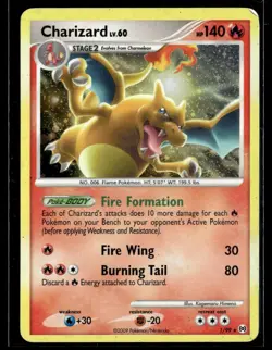 2009 Arceus Holo Charizard - Rare #1/99 - Image 1