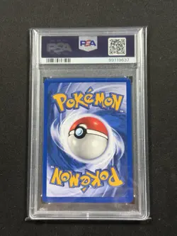 2000 POKEMON ITALIAN JUNGLE #1 CLEFABLE PSA 7 NEAR MINT - LOW POP - Image 2