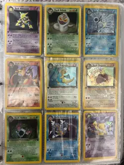 Pokemon Team Rocket Complete Set 83/82 1st Edition RARE NM to LP Condition - Image 1