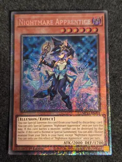 YuGiOh! - Nightmare Apprentice - Starlight Rare - MP25-EN004 - NM/M - Image 1