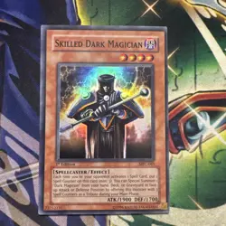 Yugioh! Skilled Dark Magician MFC-065 Super Rare 1st Edition VLP/NM - Image 1