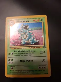 Pokemon Card Nidoqueen 7/64 Jungle Set Holo Rare WOTC Vintage 1999 - Image 1
