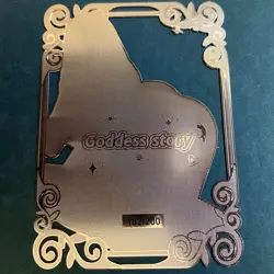 Goddess Story Gold METAL Card - Maiden Party - Serial Number #/200! Hinata Anime - Image 5