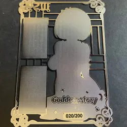 Goddess Story Gold METAL Card - Maiden Party - Serial Number #/200! Rem Bikini - Image 5