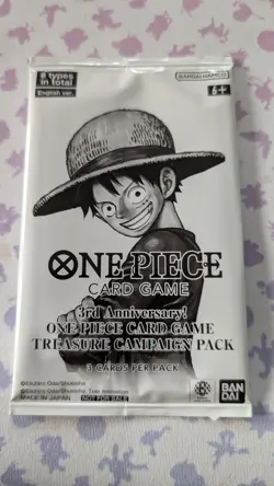 [SEALED] Promotion Pack One Piece Card Game 3rd Anniversary Treasure Campaign - Image 1