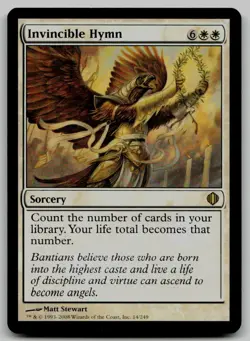 Invincible Hymn R Shards of Alara 14 NM - Image 1