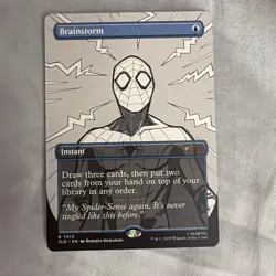 Spider-Man Sketch Brainstorm SLD 7013 chase card - Image 1