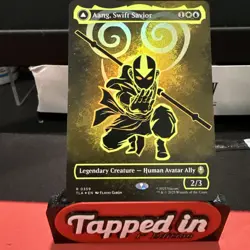 Aang, Swift Savior (Borderless) (Neon Ink Foil) Avatar: The Last Airbender Foil - Image 1