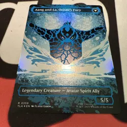 Aang, Swift Savior (Borderless) (Neon Ink Foil) Avatar: The Last Airbender Foil - Image 3
