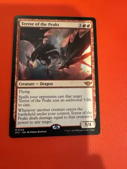 Terror of the Peaks - 149 - OTJ - NM - MTG Magic the Gathering - Image 1