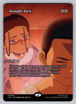 Brought Back Borderless - MTG Avatar: The Last Airbender TLA - Image 1