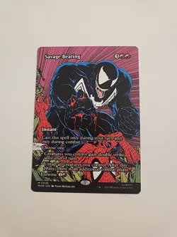 MTG - NM - Savage Beating - Marvel Universe Eternal-Legal (MAR) - #26 - Regular - Image 1