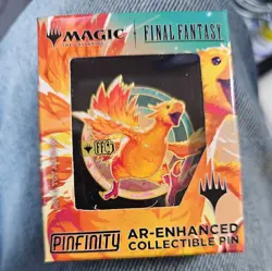MAGIC FINAL FANTASY CHOCOBO PINFINITY AR-ENHANCED COLLECTIBLE PIN PROMO - Image 1