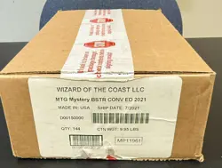 Mystery Booster Box Convention Edition 2021 Factory Sealed CASE - 6x Boxes MTG + - Image 4