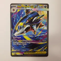 Pokemon Card Mega Sharpedo ex 127/94 Me02 Phantasmal Flames Holo Full Art SIR NM - Image 1