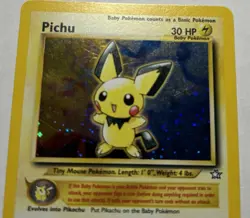 Pokemon Pichu TCG Neo Genesis Holo Rare Card 12/111 - Image 4