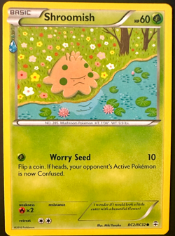 2016 POKEMON SHROOMISH RC2/RC32 GENERATIONS: RADIANT COLLECTION -PACK FRESH NM/M - Image 1