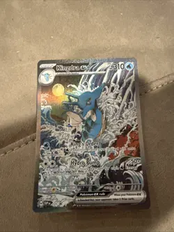 Pokemon Kingdra EX TCG 131/190 SVP Shrouded Fable Promo Card Set - Image 1