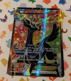 Pokemon TCG Xerneas EX 146/146 XY Holo Full Art English 2014 - Image 3