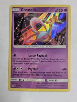 Cresselia 59/156 Ultra Prism Holo Rare 2018 Pokemon Card - NM - Image 1