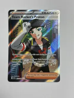 Pokemon TCG Team Rocket’s Proton 227/182 Destined Rivals - Near Mint - Image 1